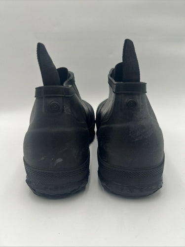 BOGS Overshoe Zip Composite Safety Toe Shoes Black Unisex Size 6 BOGS