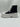 Alexander McQueen Tread Slick Lace Up Boot in black and white canvas Size 45 Alexander McQueen