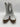 Women’s Idyllwind Wheels Western White Leather Pull On Ankle Boots Size 6.5B Idyllwind