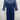 Alex Evenings Long Gown Navy Lace Sequin Top Twist Front Formal Dress 6 Alex Evenings
