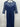 Alex Evenings Long Gown Navy Lace Sequin Top Twist Front Formal Dress 6 Alex Evenings