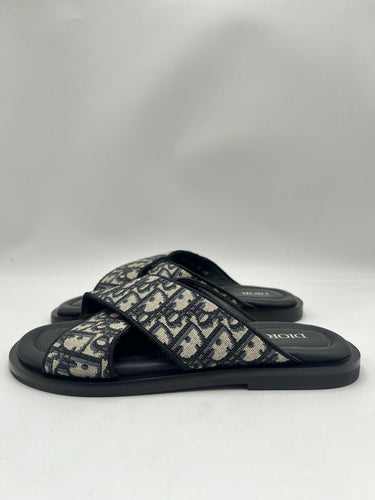 Dior Alias sandal in beige and black Dior Oblique jacquard Size 40 Dior