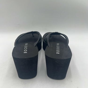 Rocket Dog Women's Crush Ballet Flat, Cage Black, Size 10 Rocket Dog