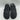 Women’s Moncler Mon shearling-lined Black suede mules buckled strap Size 37 Moncler