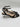 Women’s Saks Fifth Avenue black Leather sandals minimalist Heels Size 8.5M