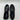 Women’s Prada Knit Lace Up Black Trainer Sneakers Shoes Black White Size 38.5 PRADA