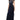 Xscape Short Sleeve Long Sheer Matte Jersey with Bead Top Navy 16 Xscape