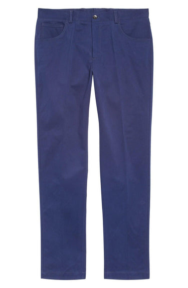 Santorelli Luigi Stretch Men's Pants Navy Size 38 X 34 Santorelli