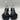 Women’s Steven By Steve Madden Owen Black Block Heel Sandals Size 8.5M Steven