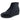 Women's Aerosoles CARIN Wedge Ankle Boot, Black Leather, Size 10M