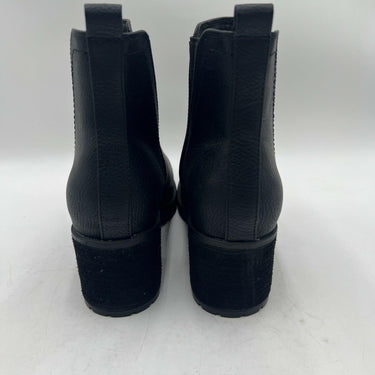 MIA Women's Jody Heeled Ankle Chelsea Bootie Black Round Toe Lug Sole Size 11W