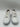 Alexander McQueen Court Trainer in White and Red Leather Size 36.5 Alexander McQueen