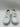 Alexander McQueen Court Trainer in White and Red Leather Size 36.5 Alexander McQueen