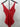 Lauren Ralph Lauren One Piece Swimsuit Red Ruffle V Neck Ruched Wrap 10 Ralph Lauren