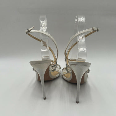 Alexandre Birman Sally Crystal Strappy Stiletto Sanda Size 37.5 Alexandre Birman