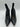 Gianvito Rossi Divine 105 ruffled tulle Black Leather Point Toe Heels Size 36.5 GIANVITO ROSSI