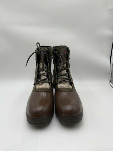 XTRATUF Men's 8" Insulated Legacy Lace Boots in brown Size 12