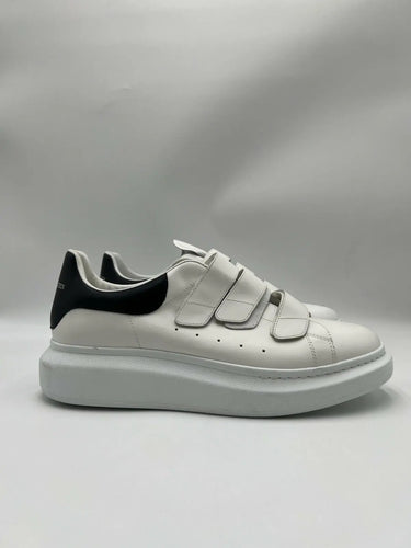 Alexander McQueen Oversized Triple Strap sneakers in white leather Size 43.5 Alexander McQueen