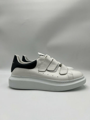 Alexander McQueen Oversized Triple Strap sneakers in white leather Size 43.5 Alexander McQueen