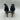 Women’s Stuart Weitzman Amelina 95 Black Leather sandals Heels Size 7B Stuart Weitzman