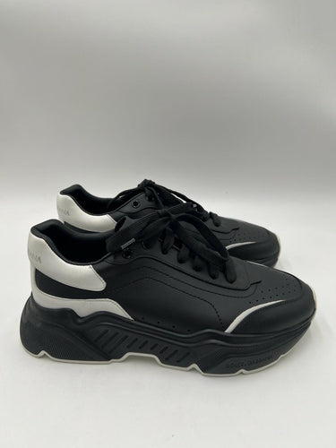 Dolce & Gabbana Daymaster low-top sneakers in black / white calf leather Size 6 Dolce&Gabbana