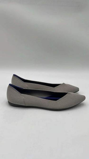 Women’s Rothy's The Point flats in Flax Birdseye Slip On Flats Shoes Size 10 Rothy’s