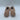 Stuart Weitzman SW Bow Ballet Flat in Beige Leather Size 9.5B Stuart Weitzman