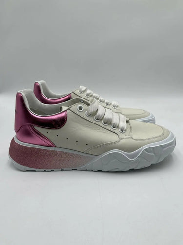Alexander McQueen Wmns Oversized Court Trainer 'Degrade Pastel Pink' Size 39 Alexander McQueen