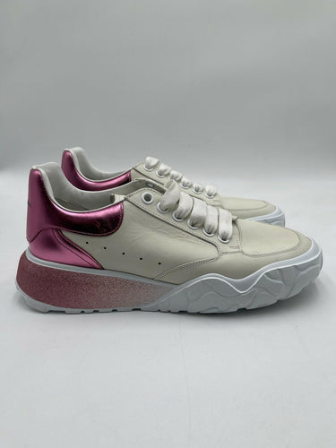 Alexander McQueen Wmns Oversized Court Trainer 'Degrade Pastel Pink' Size 39 Alexander McQueen