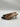 Gianvito Rossi patent leather cap-toe mules in beige and black Size 38.5 GIANVITO ROSSI