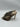 Gianvito Rossi Plexi ruffle stiletto mules metallic gold / PVC Clear Size 37.5 GIANVITO ROSSI