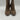 Women’s Saint Laurent Loulou Brown Suede Ankle Boots Size 37.5 Saint Laurent