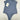 Show Me Your Mumu Blue bodysuit ribbed material, adjustable spaghetti straps S Mumu