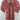 LOFT Blouse Womens Red Pink Floral Puff Sleeve Tie Neck Boho Top S Small Loft