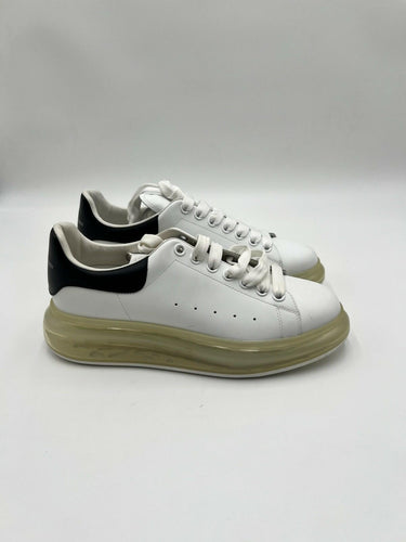 Alexander McQueen Oversized sneaker transparent sole black heel tab Size 41.5 Alexander McQueen