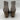 Women’s Lucky Brand Lureli suede peep toe ankle boots chinchilla Size 6M Lucky Brand