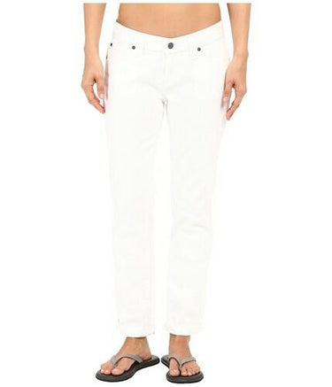 prAna Women's Honour Jeans, White, Size 2 prAna