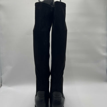 Women’s Cole Haan Women's Chase Tall Over-the-Knee Boot Black Leather Size 6.5B Cole Haan