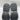 Alexander McQueen Men's Graffiti Ribbed Knit Tread Slick Boots Size 42 Alexander McQueen