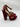 Women’s AQUAZZURA Sundance 140 metallic leather platform sandals Red Size 39.5