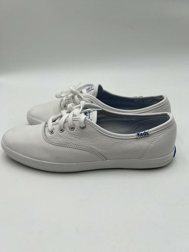 Keds Champion White Leather Sneakers Size 6.5