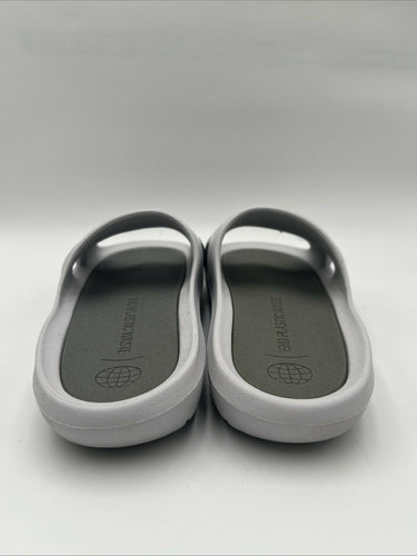 Men's Adidas Adicane Slides White Slip On Sandals Size 9 adidas