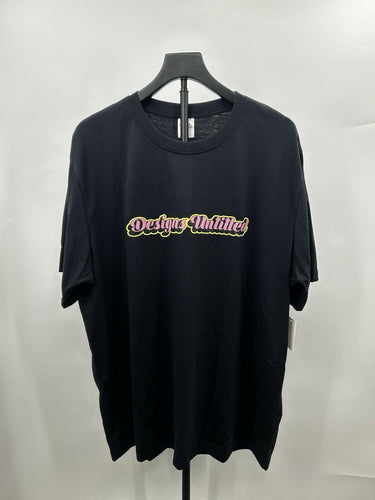 Designs Untitled Men black t-shirt Graphic Pink/yellow Size XL Designs Untitled