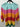 Crown & Ivy Top Womens Colorblock Stripe Tunic Blouse Split Neck 3/4 Sleeve M Split