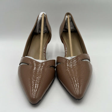 Women's Naturalizer Ezra Cafe Patent Leather Heel Shoes Size 8.5M Naturalizer