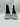 Alexander McQueen Tread Slick Lace Up Boot in black and white canvas Size 45 Alexander McQueen