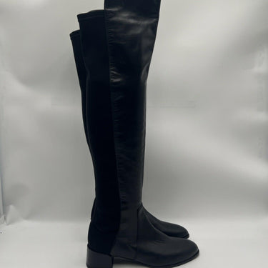 Women’s Stuart Weitzman 50/50 Reserve Over-the-Knee Boot black leather Size 7 M Stuart Weitzman