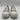 Alexander McQueen Deck Plimsoll sneakers in silver glitter and white Size 41 Alexander McQueen