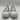 Alexander McQueen Deck Plimsoll sneakers in silver glitter and white Size 41 Alexander McQueen