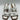 Alexandre Birman Clarita Block white nappa leather heeled sandals Size 35 Alexandre Birman